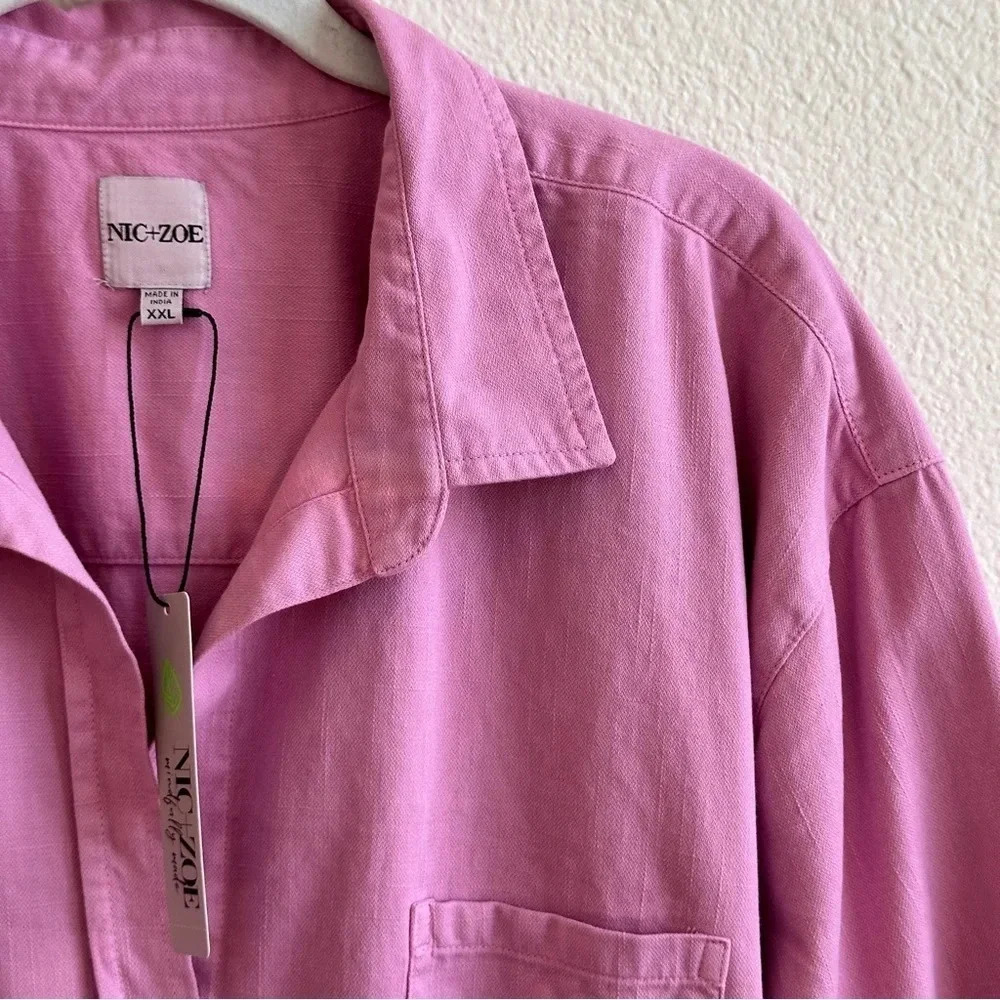 NIC+ZOE SUMMER DAY SHIRT - 2X - Brand new!